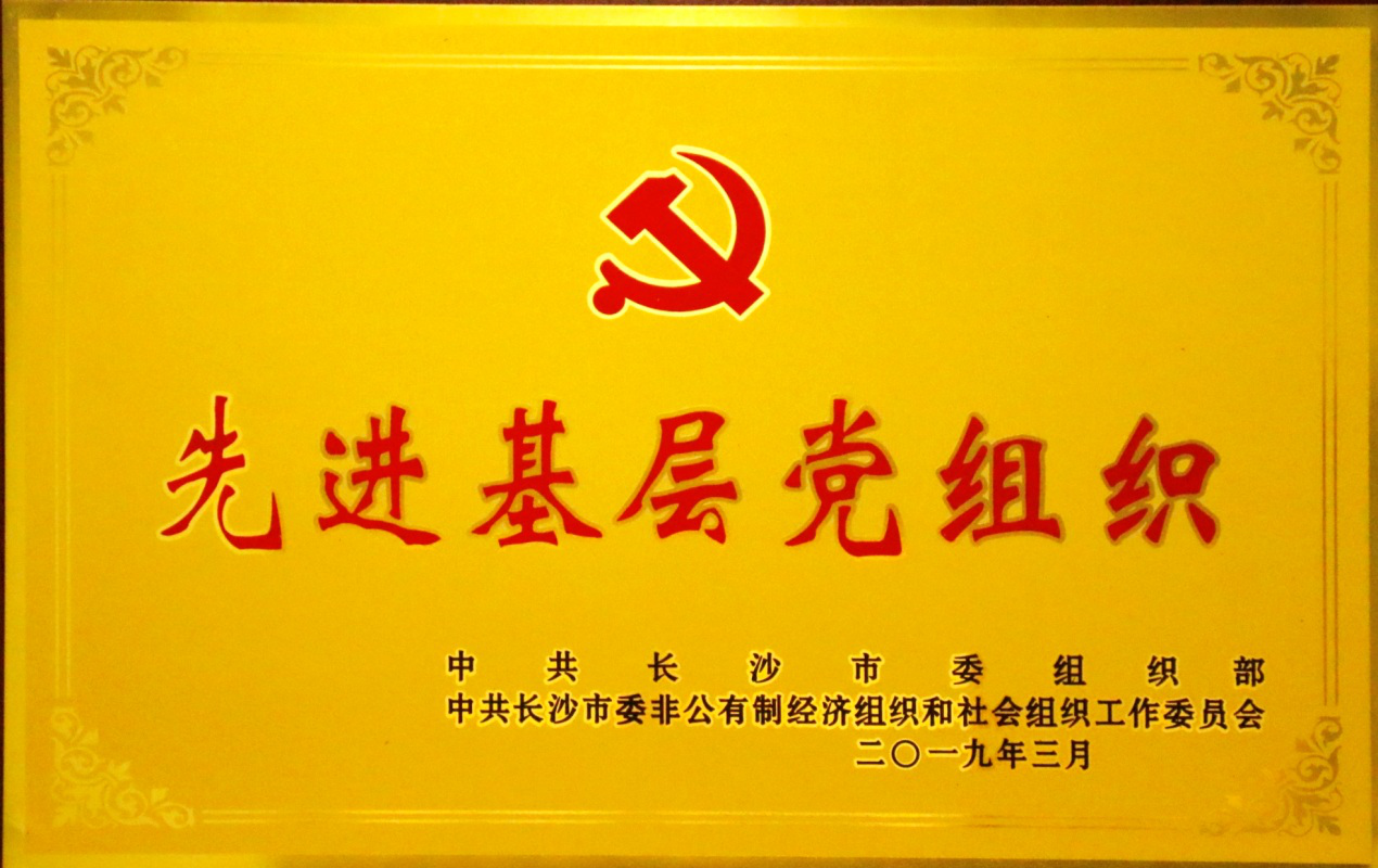 兩爭一創引領，五化建設保障，黨支部榮獲長沙市“先進基層黨組織”稱號